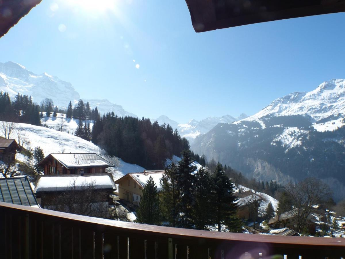 Chalet Eigersunne 2 Wengen Eksteriør bilde