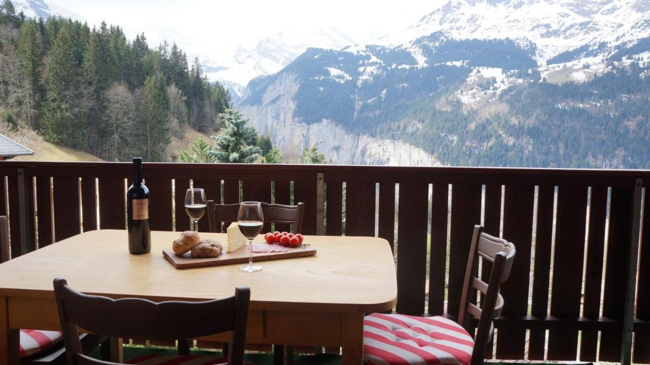 Chalet Eigersunne 2 Wengen Eksteriør bilde