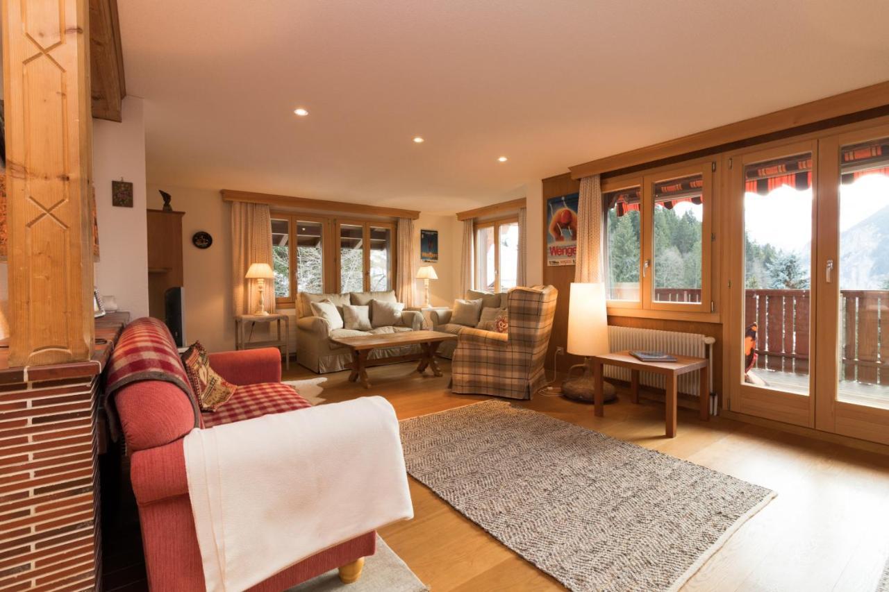 Chalet Eigersunne 2 Wengen Eksteriør bilde